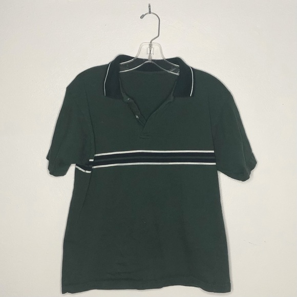 Green collard top - Picture 3 of 4